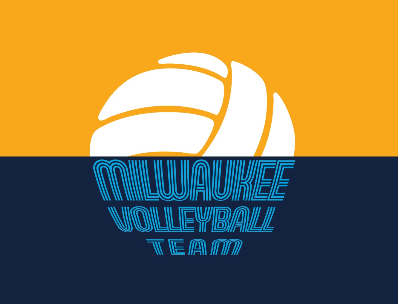 The Milwaukee Volleyball Team Logo